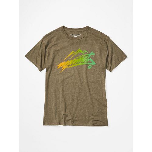 Marmot Rad Clothes - Mens T-Shirts Brown CA3795246 Canada